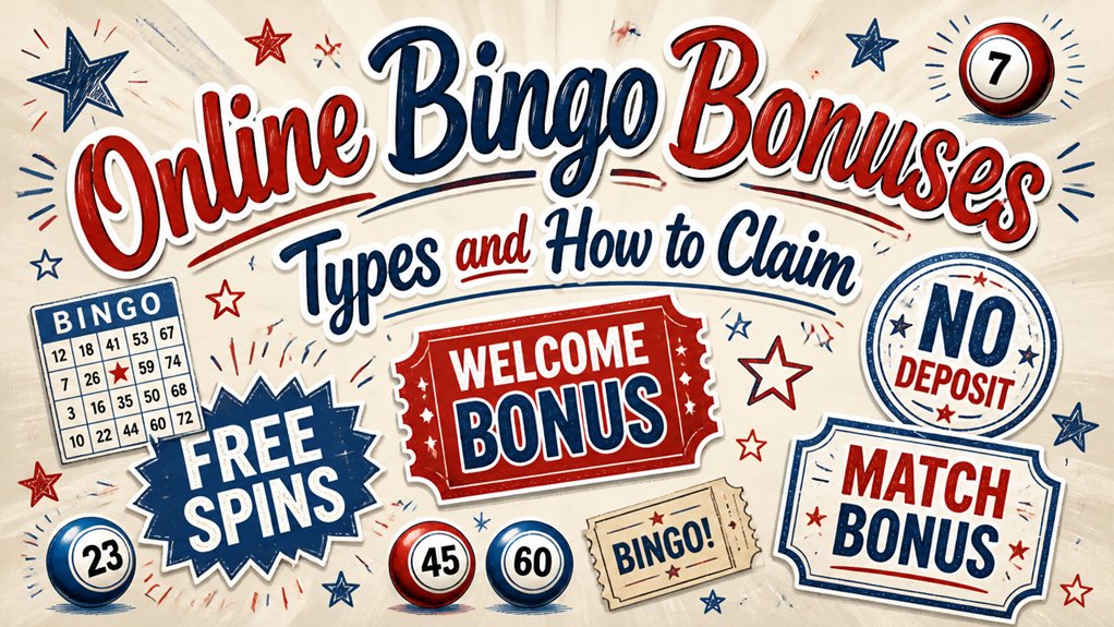 bingo bonuses types and claims