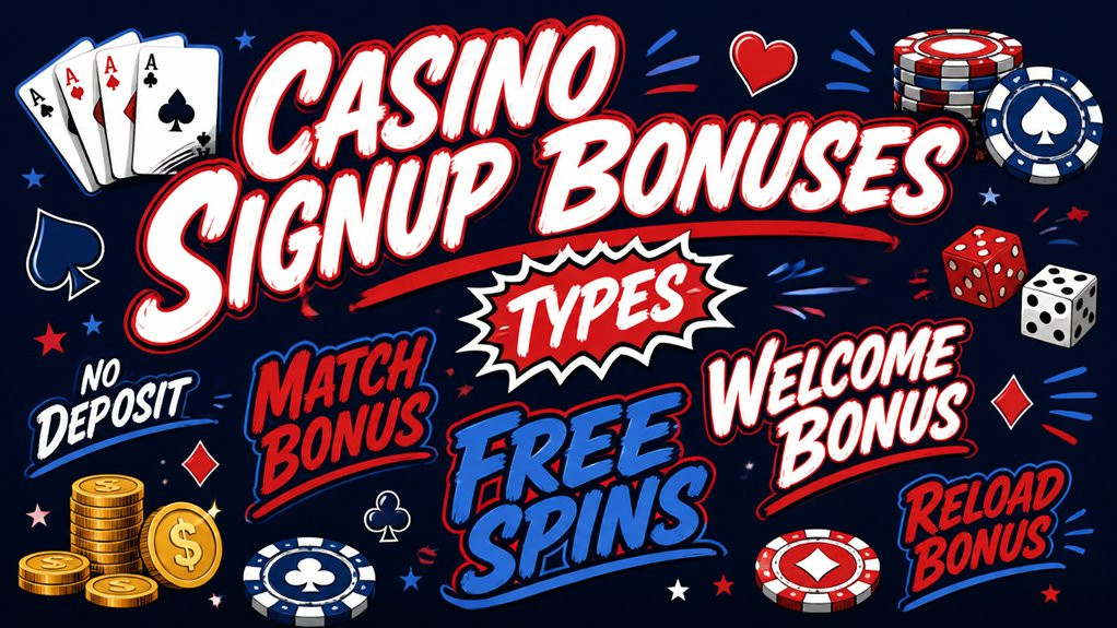 Casino Signup Bonuses